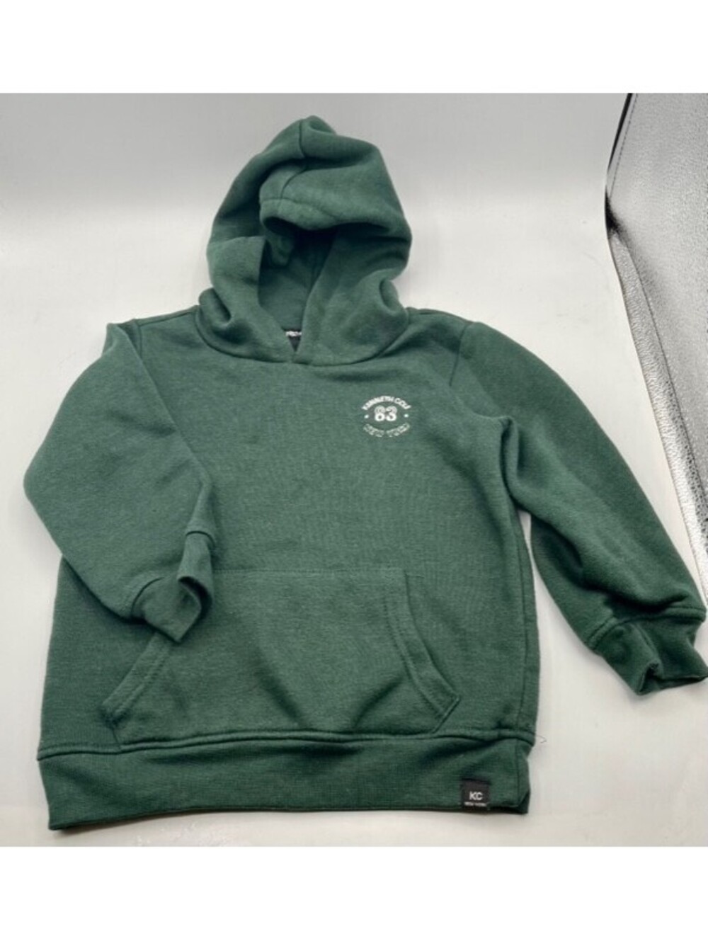 Kenneth Cole New York Green Hoodie Toddler Size 4T. Pre-Owned.